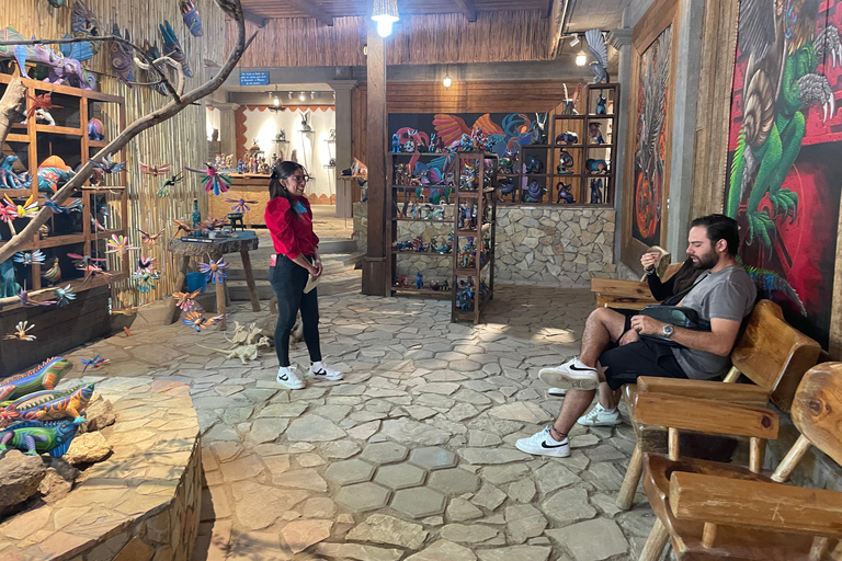 Oaxaca: taller de pintura de alebrijes con recogida del hotel