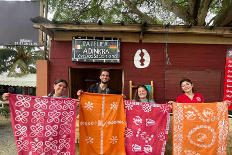 Grand Bassam: Create your own Adinkra batik pagne