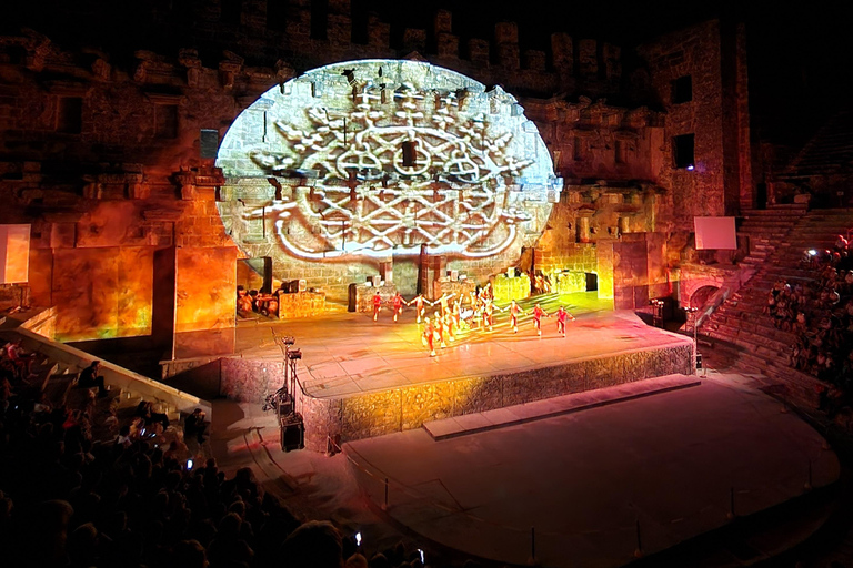 Spectacle de danse Fire of Anatolia à l'Ancien Aspendos