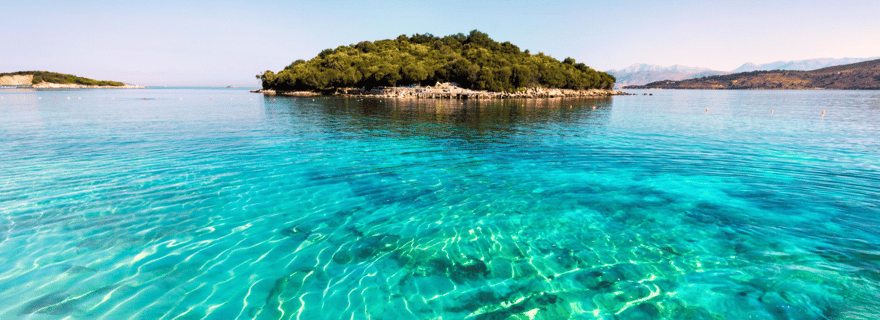 Au départ de Durrës ou de Golem : Ksamil, Saranda et visite de l'Oeil Bleu