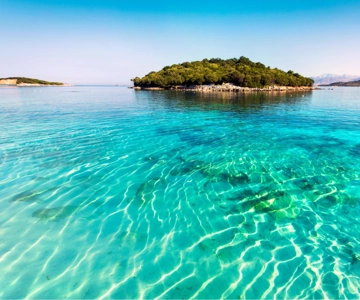 From Durrës or Golem: Ksamil, Saranda and Blue Eye Tour