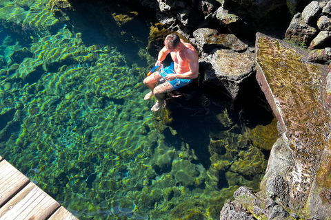 Santa Cruz: Snorkeling Sightseeing Tour at Las Grietas and Playa de los Alemanes