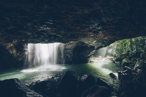 布里斯班：斯普林布鲁克七瀑布与天然桥之旅布里斯班：斯普林布鲁克七瀑布与天然石桥游览