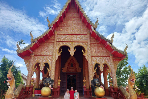 Chiang Rai Nature Escape Mae Kok River Trip and Hot Springs Chiang Rai Nature Escape by Private Van (Up to 8 Guests)