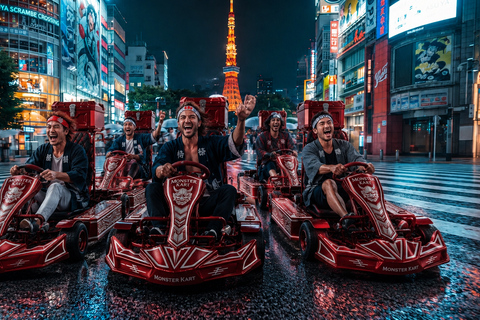 Tokyo: Shibuya & Harajuku Go-Kart Tour with Karaoke