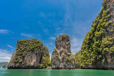 Phang-Nga y James Bond 4 en 1 Excursión de Lujo en Canoa y Gran Barco