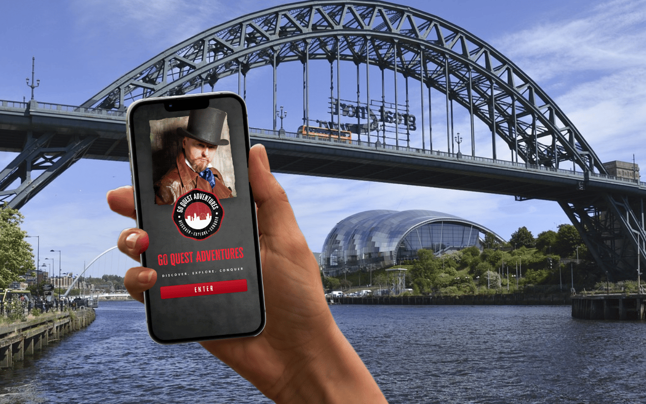 Newcastle: Stadtführung Tour & Erkundungsspiel
