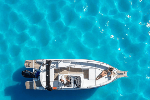Ibiza: Tour of the Best Coves or Formentera by Private Boat with Aperitif
