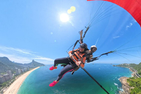 Rio de Janeiro: Tandem Paragliding Flight with Photos and Video Hang gliding flight