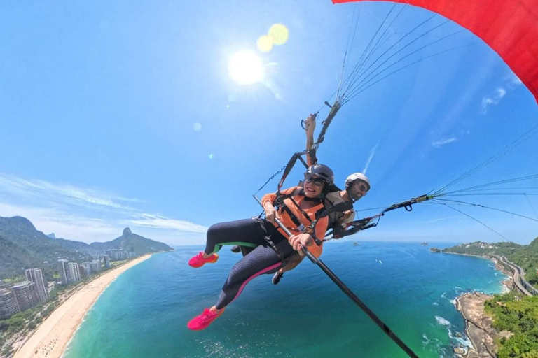Rio de Janeiro: Tandem Paragliding Flight with Photos and Video Hang gliding flight
