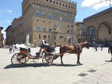 Florenz: Kutsche mit Pferden Tour durch die Stadt