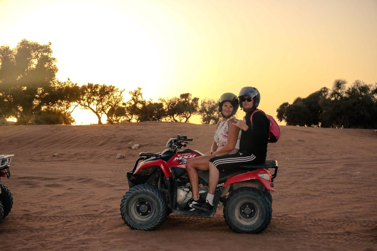 Agadir/Taghazout: Sunset Quad Bike Safari & Tea Break Single Quad Ride (Per Quad)