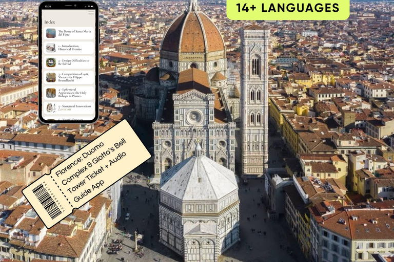 Florence Duomo Complex & Giotto's Bell Tower Ticket+AudioApp