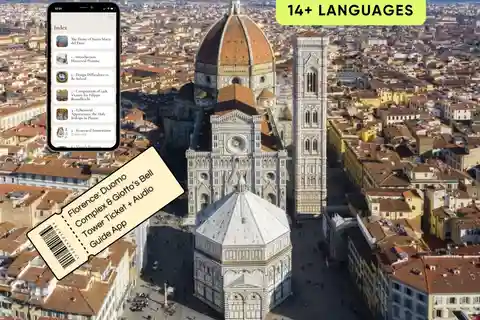 Florence:Duomo Complex & Giotto's Bell Tower Ticket+AudioApp