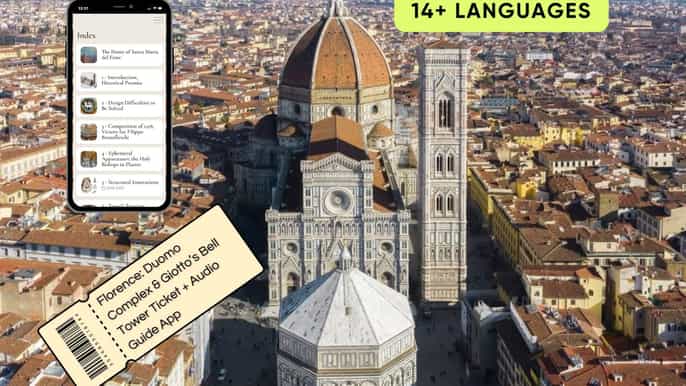 Florence Duomo Complex & Giotto's Bell Tower Ticket+AudioApp