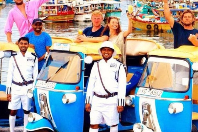 Kolombo: Poranne safari po mieście tuk-tukiem z portu.