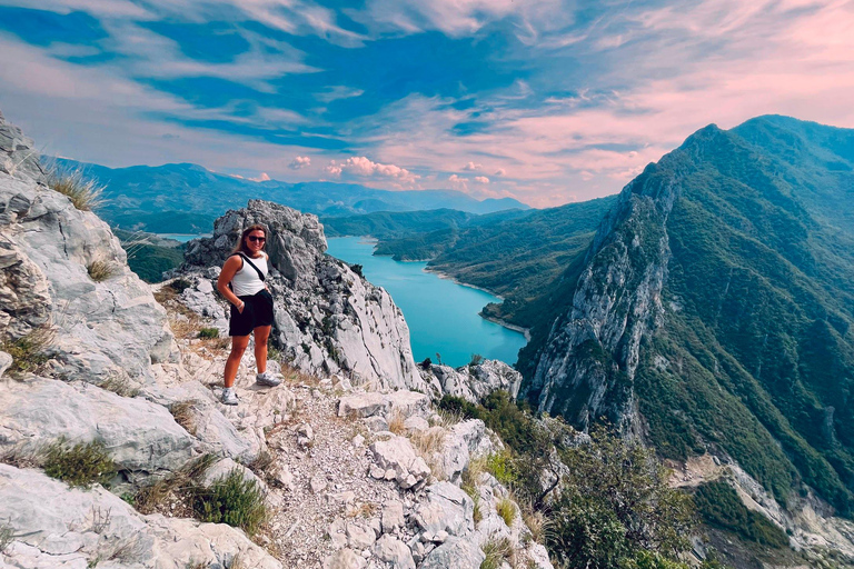 Hike on Gamti Mt & Bovilla Lake from Tirana on Land Rover