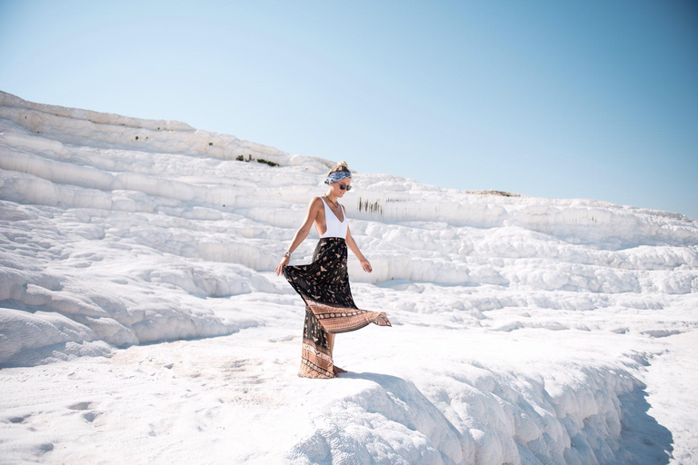 Antalya to Pamukkale: Day Tour W/Optional Hot Air Balloon Antalya to Pamukkale: Day Tour W/Balloon Watching