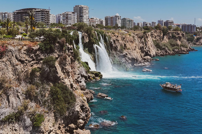 Antalya: Duden Waterfall Pirate Boat Trip Pirate Boat Trip with Round Trip Transfer