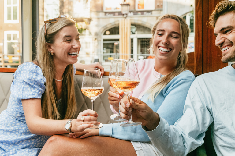 Amsterdam: Klassieke rondvaart met kaas en wijnTour met ontmoetingspunt Centraal Station, zonder kaas en drankjes