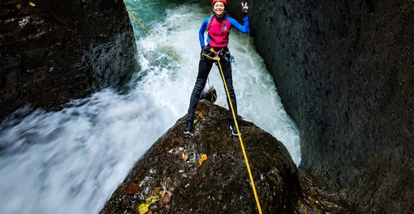 Bali: Canyoning Adventure at Aling Waterfall