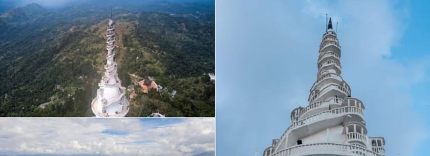 Kandy : Visite guidée en Tuk Tuk des hauteurs d'Ambuluwawa