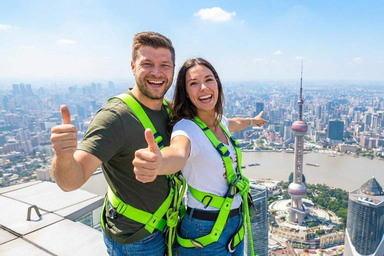 Shanghai: Jin Mao Tower Skywalk Ticket (340m Outdoor Walk)