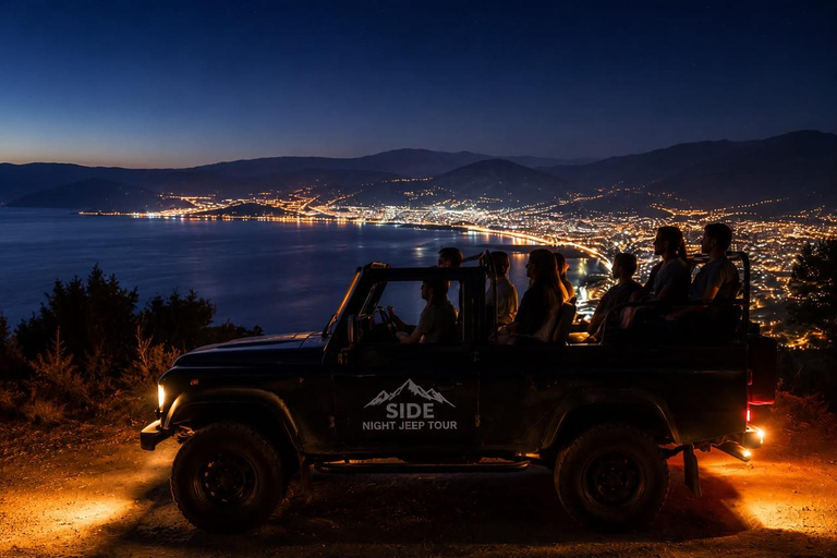 Side: Evening Jeep Safari in the Taurus Mountains w/ Dinner Evening Private Jeep Safari and Boat Tour