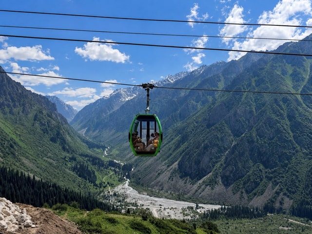 Ala-Archa & Chunkurchak Day Tour + Skybridge + Cable Car
