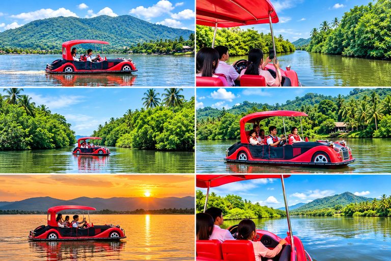 Kampot: Green Cathedral Sightseeing Boat Trip