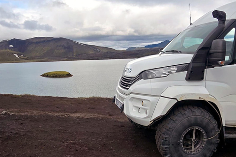 Reykjavík: Landmannalaugar i Dolina Łez w super 4x4