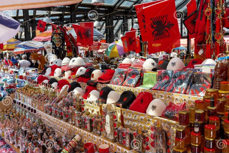 Tirana: Shopping Tour, Modern Malls, Local Bazaars & Castle