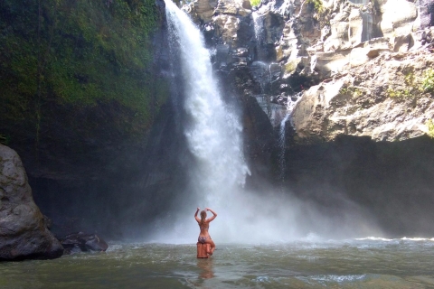 Bali: Tegenungan Waterfall Guided Trek & Tour with Transfer Tegenungan Waterfall & Monkey Forest Tour with Transfer