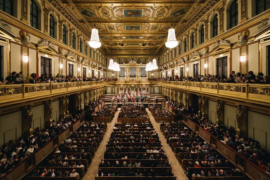 Wien: Mozart-Konzert im Musikverein – Goldener Saal. Foto: GetYourGuide Wien: Mozart-Konzert im Musikverein – Goldener Saal. Foto: GetYourGuide
