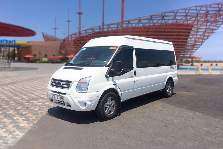 Privé taxi: Bana Hills/Golden Bridge naar Da Nang (enkele reis)MPV/SUV (4 personen + 4 tassen) - Comfortabele klasse