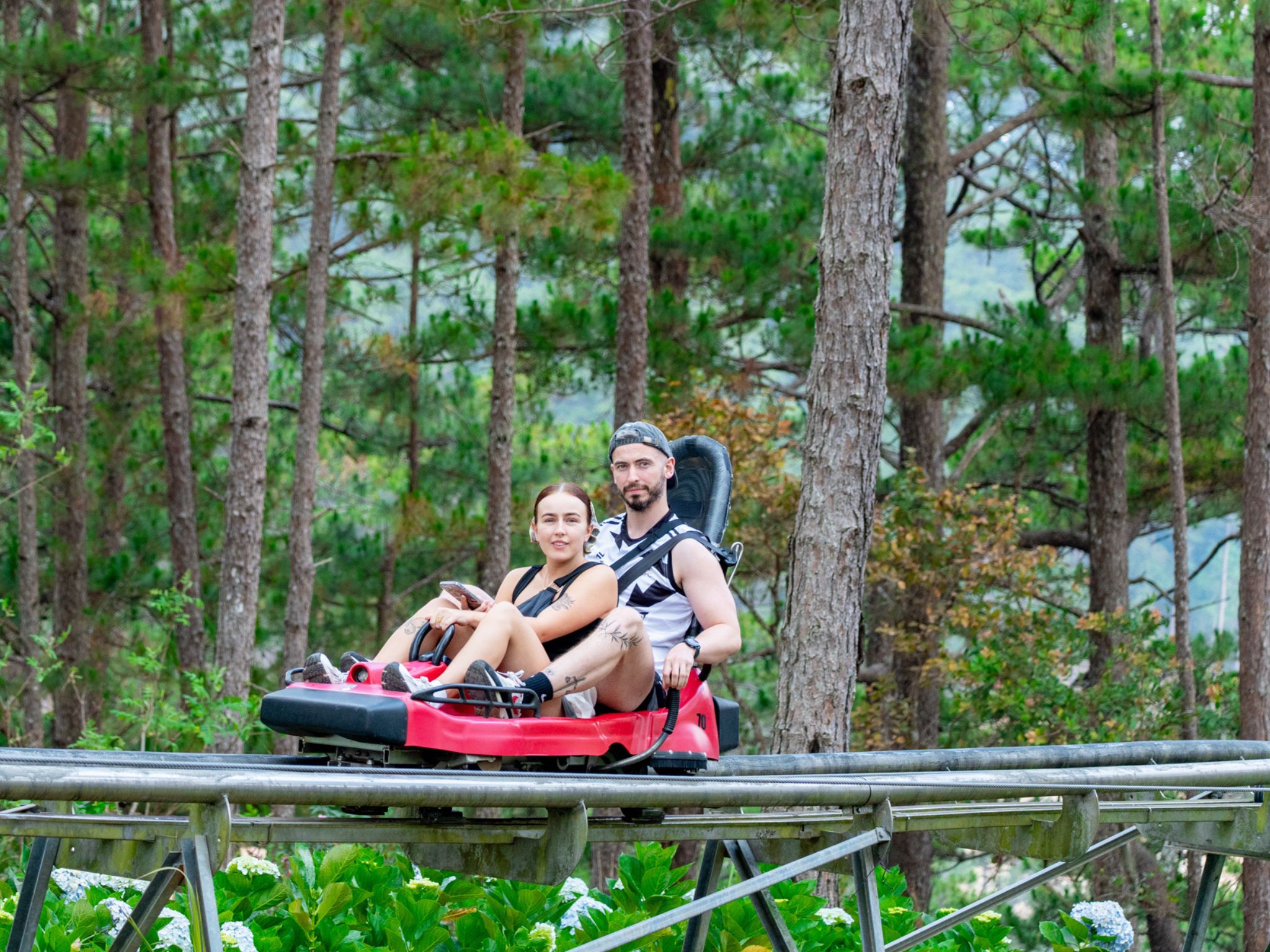 Dalat: Tour mit Rodelkart, Mongo Land und Alpine Coaster