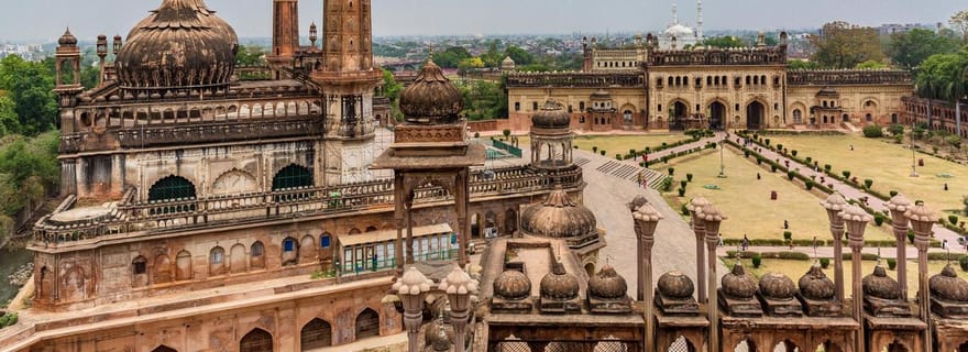 Lucknow : Promenade le long de la rivière Gomti avec la réserve de tigres de Pilibhit 4J/3N
