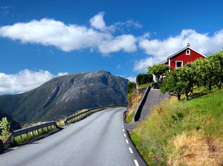 Oslo: Tour in treno e autobus per Bergen via Hardangervidda/Fiordo