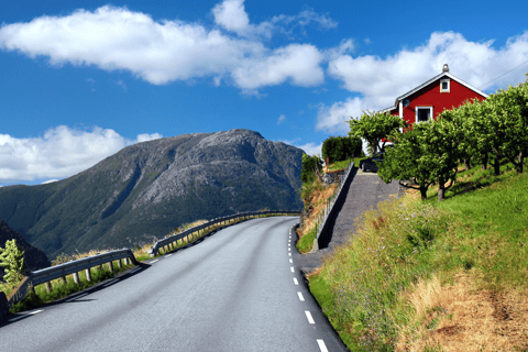 Oslo: Train and Bus Tour to Bergen via Hardangervidda/Fjord