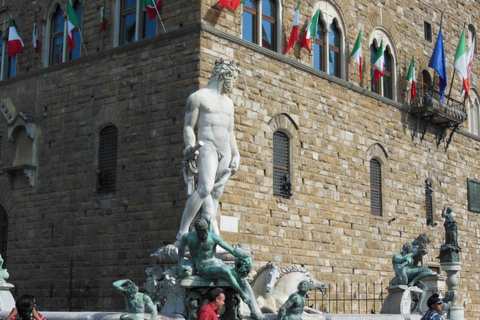 Da Milano: tour a piedi di Firenze con biglietti del trenoTour senza pranzo