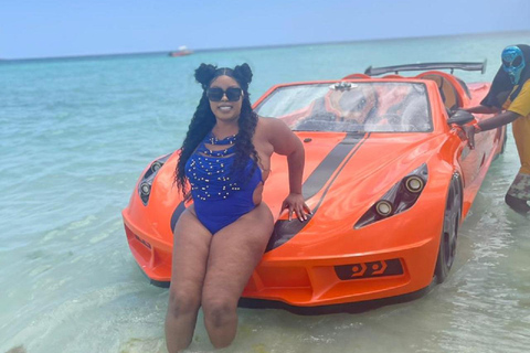 Negril: Jetcar Rental with Hotel Transfer Jetcar Rentals Water Car Super Car on Water – Negril 1 hour