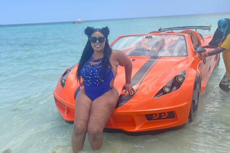 Negril: Jetcar Rental with Hotel Transfer Jetcar Rentals Water Car Super Car on Water – Negril