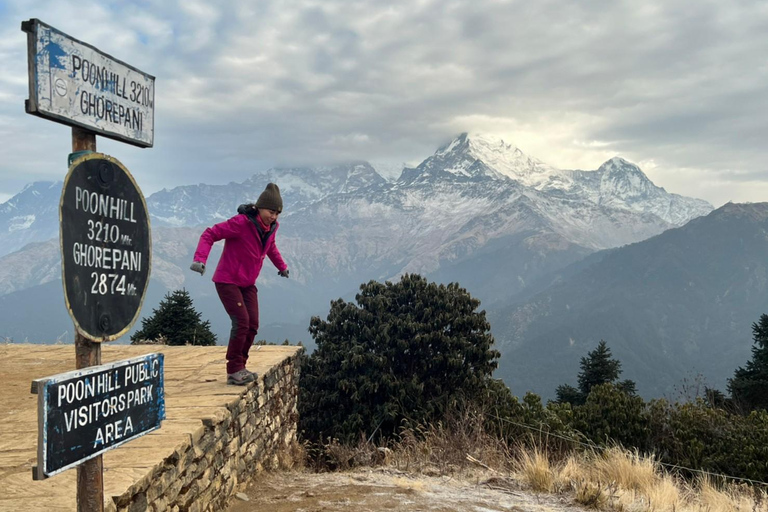 Z Pokhary: 4-dniowy trekking Ghorepani Poon Hill z przewodnikiem