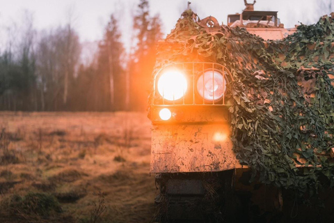 维尔纽斯：坦克驾驶体验