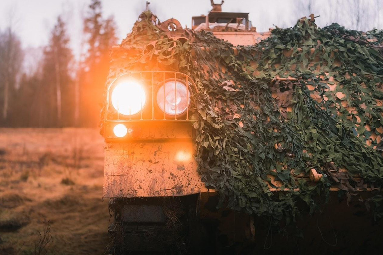 维尔纽斯：坦克驾驶体验