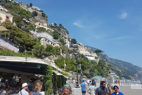 Depuis Rome : 1 jour sur la côte amalfitaine et PompéiVisite en anglais