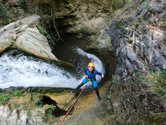 Visit From Marbella Private canyoning tour at Sima del Diablo in Ubrique