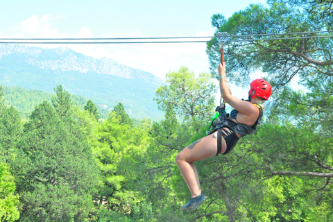 Antalya: Köprülü Canyon Rafting and Zipline Adventure