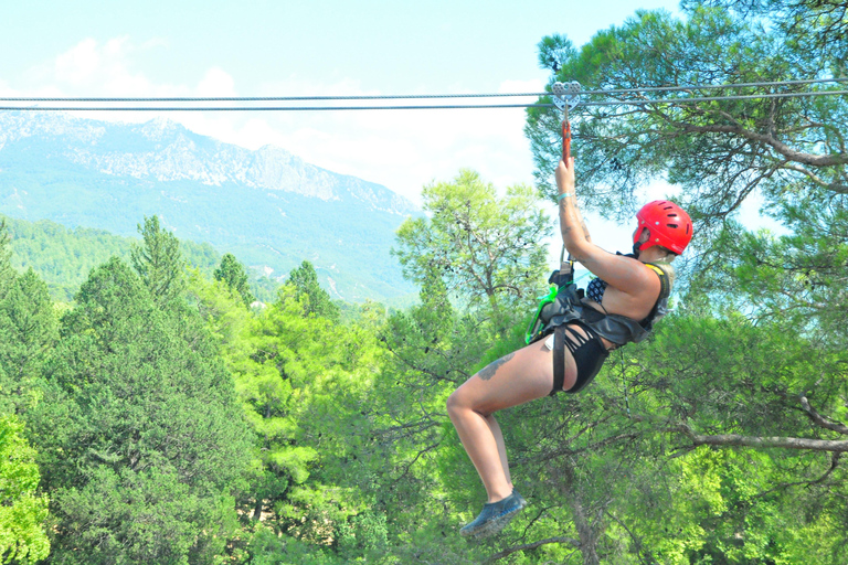 Antalya: Köprülü Canyon Rafting and Zipline Adventure