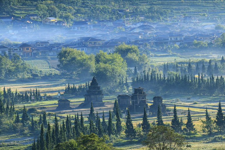 Yogyakarta: Dieng Plateau, Tea Plantation & Borobudur Sunset Dieng Plateau, Tea Plantation & Borobudur Include Ticket